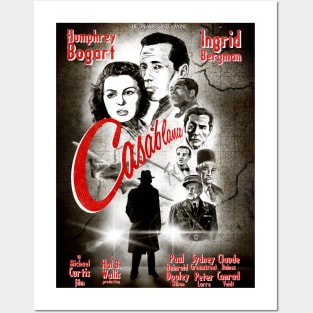 CASABLANCA Classic Movie Poster Posters and Art